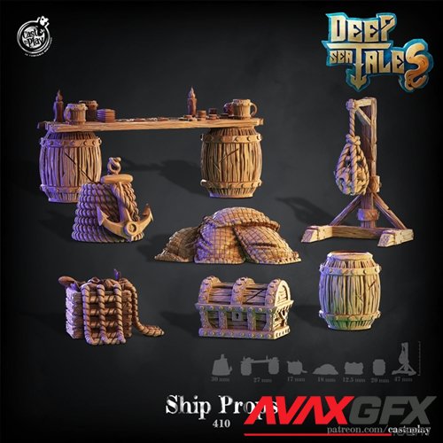 Ship Props – 3D Printable STL
