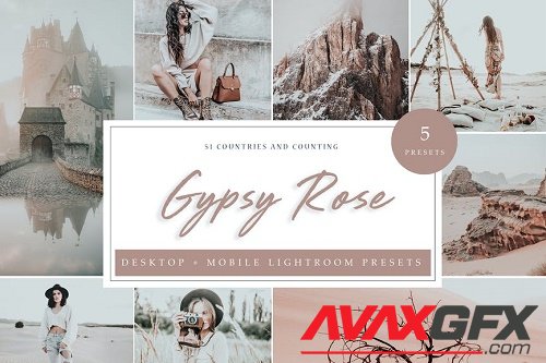 Lightroom Presets - Gypsy Rose