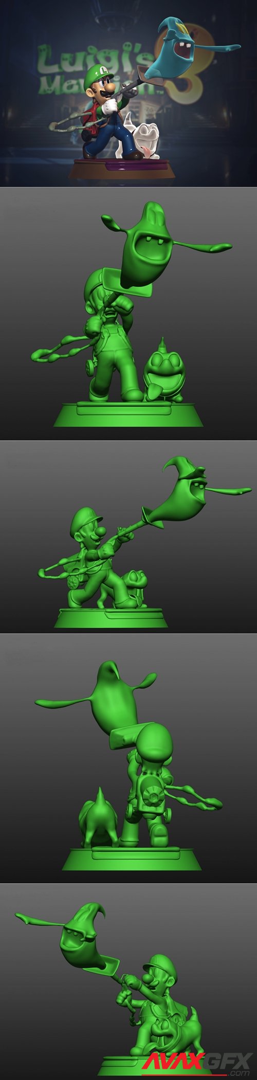 Luigis Mansion – 3D Printable STL