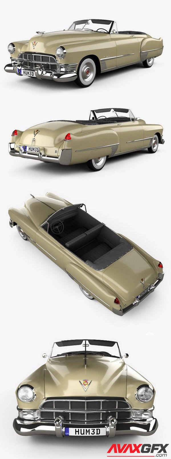 Cadillac 62 convertible 1949