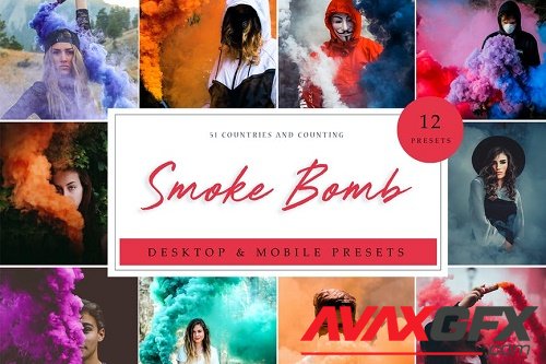 Lightroom Presets - Smoke Bomb