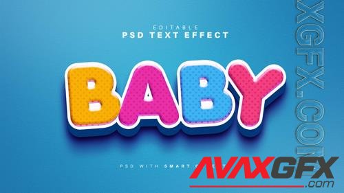 Baby Text Effect Psd