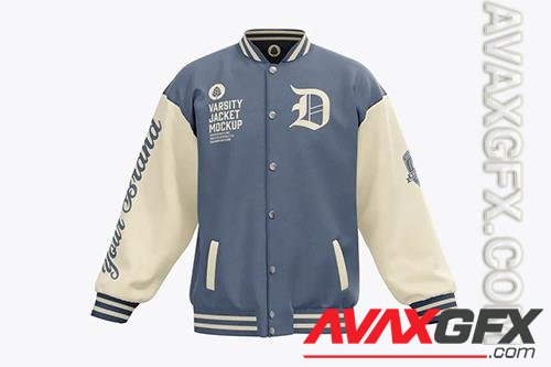 Men's Bomber Jacket Mockup 9KB5Q7V