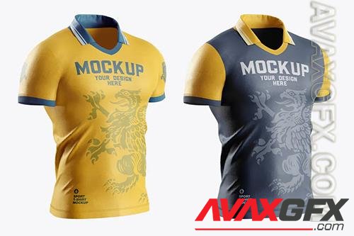 Men’s Sports T-shirt Mockup V9LBEZJ