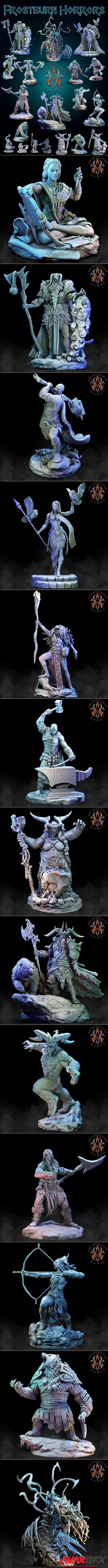 The Frostburn Horrors – 3D Printable STL