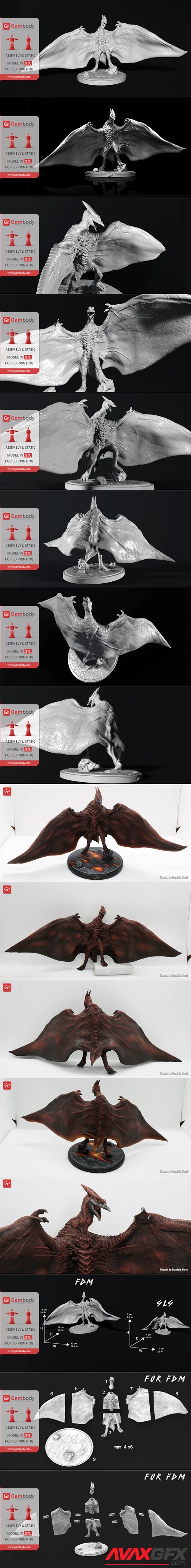 Rodan – 3D Printable STL