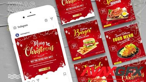 Merry Christmas Sale Banner Template 34950555
