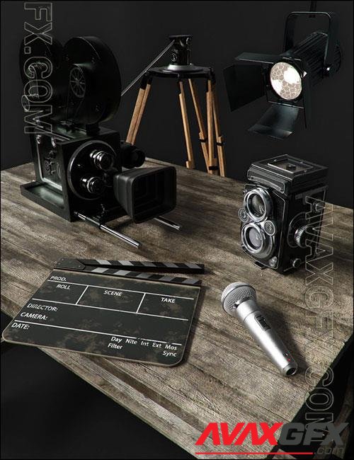 Vintage Film Props