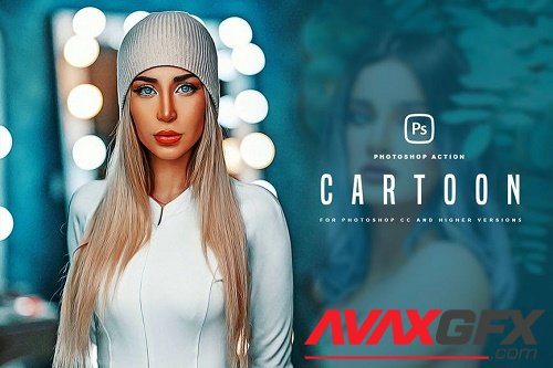 Cartoon Photoshop Action - AAVVEEH