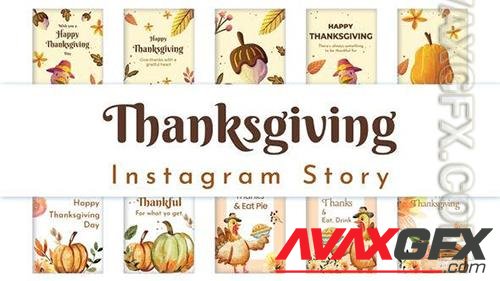 Thanksgiving Instagram Story Pack 02 34916780 (VideoHive)