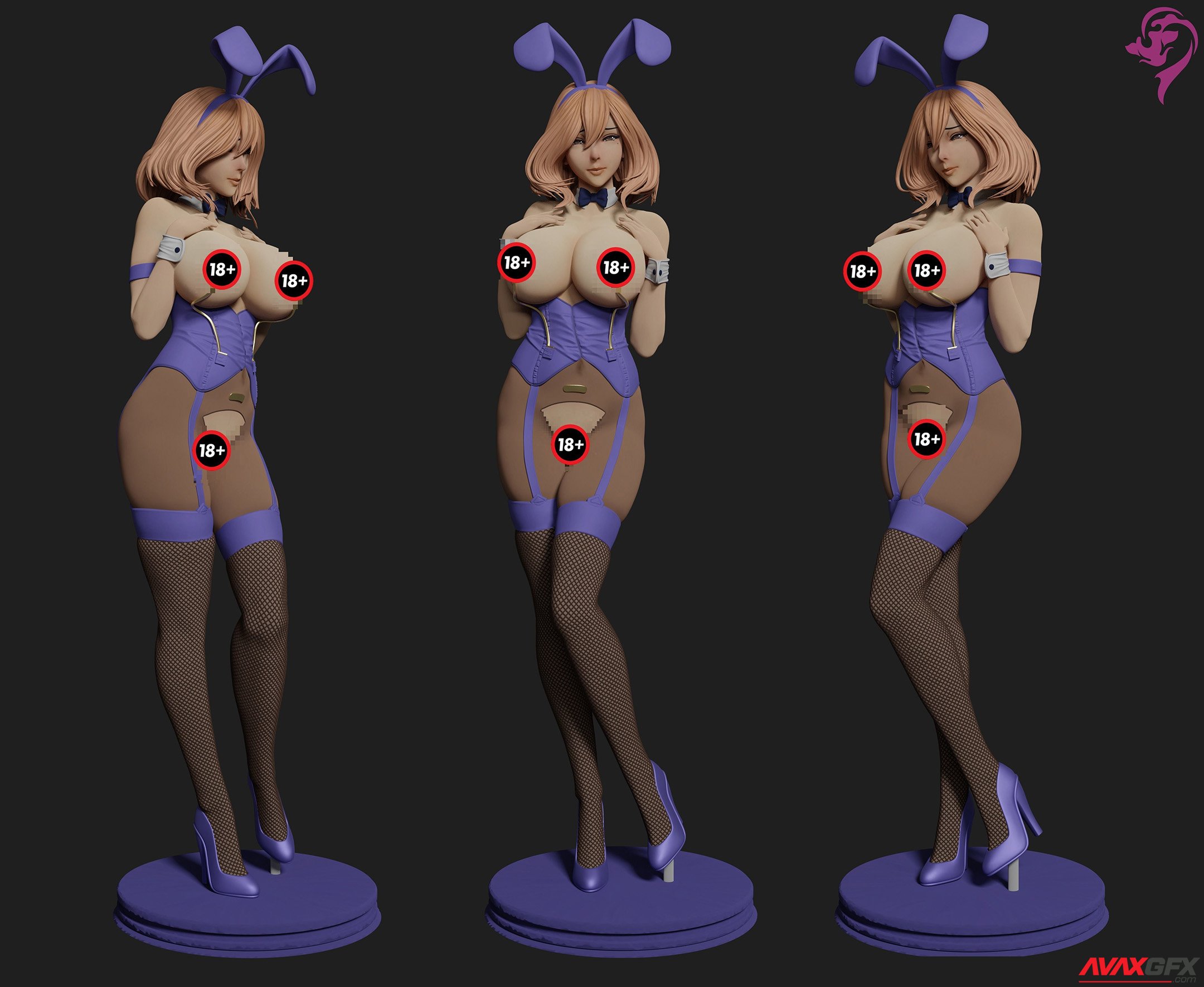 Bunny Girl Hiromi  3D Printable STL