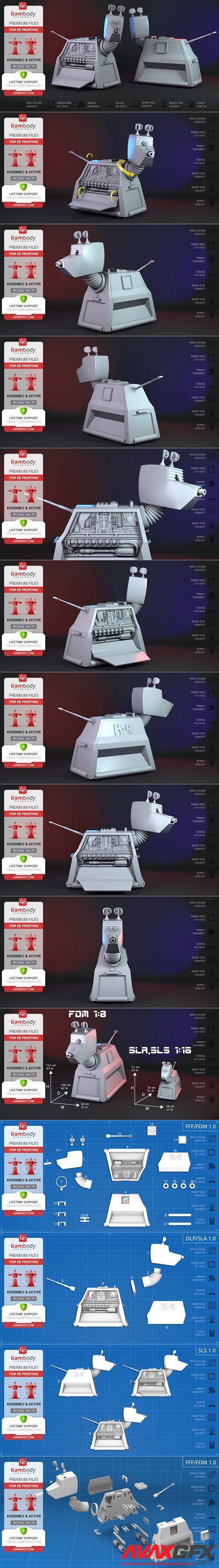 K9 Mark – 3D Printable STL