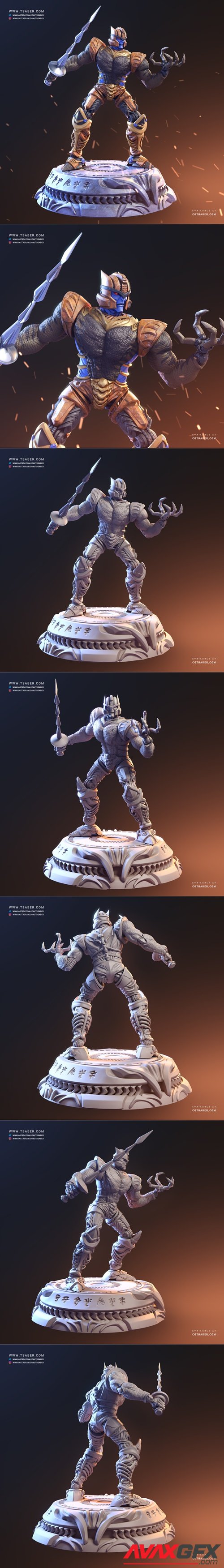 Dinobot Statue – 3D Printable STL