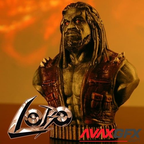 Lobo - Bust – 3D Printable STL