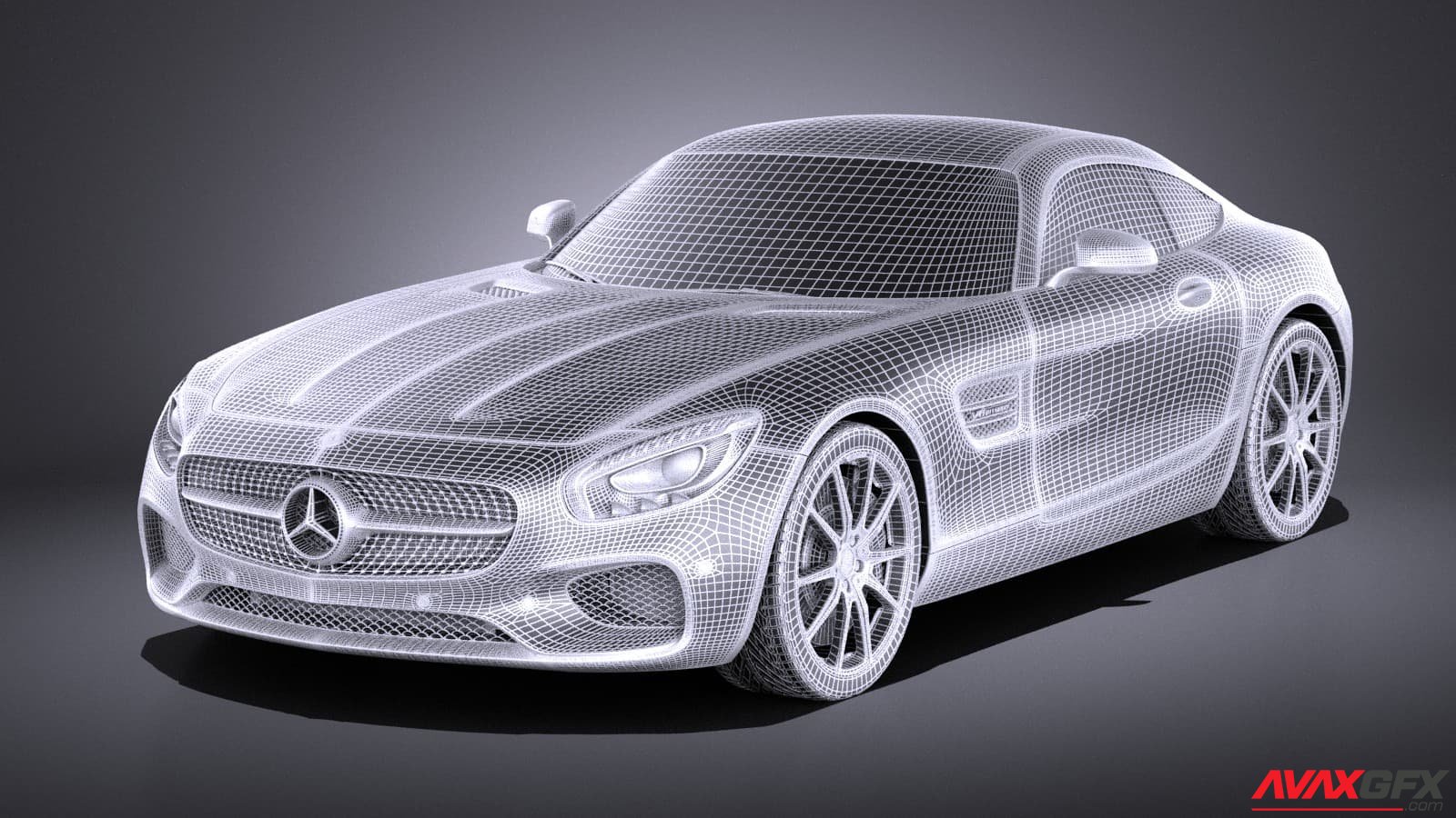 Mercedes benz 3d model