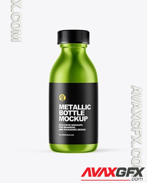 Metallic Oil Bottle Mockup 50424