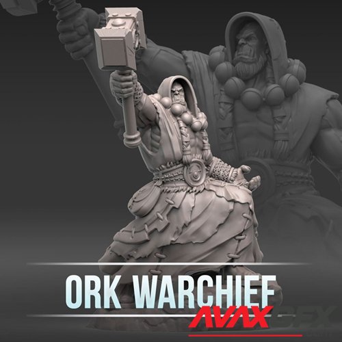 Ork Warcheef – 3D Printable STL