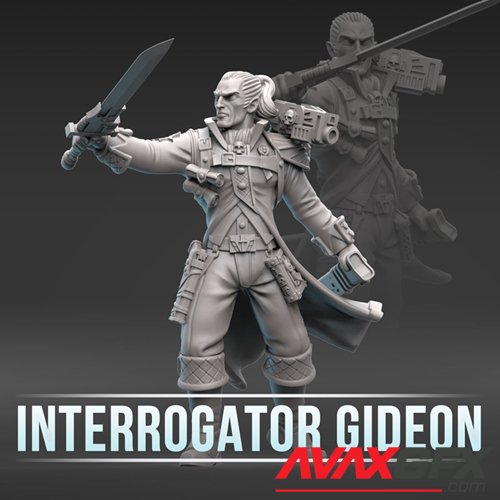 Interrogator Gideon – 3D Printable STL