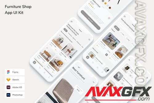 Furniture Shop App UI Kit 8R8VYKE