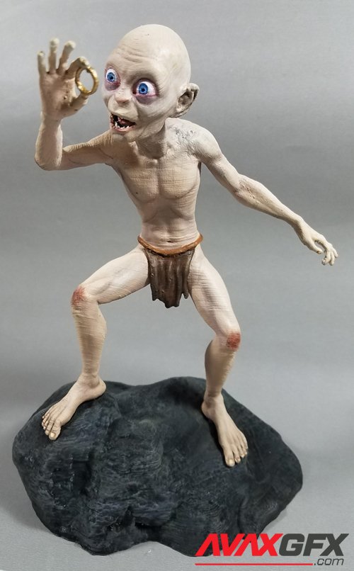 Gollum - Smeagol figurine – 3D Printable STL
