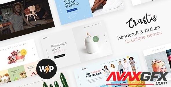 ThemeForest - Craftis v1.1 - Handmade, Handcraft & Artisan WordPress Theme for Creatives - 26530781 - NULLED