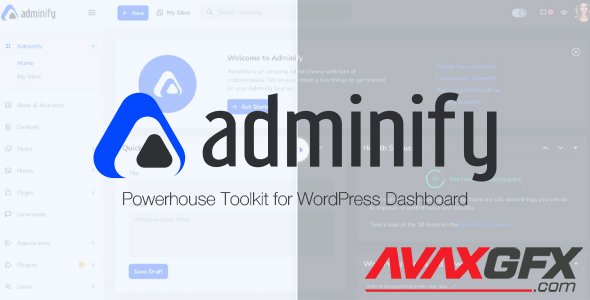 WP Adminify Pro v1.0.8 - Powerhouse Toolkit for WordPress Dashboard - NULLED
