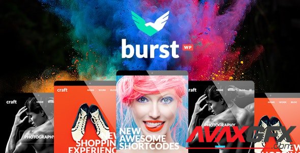 ThemeForest - Burst v3.4 - Creative Design Agency - 13137984 - NULLED