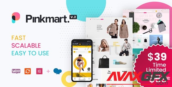 ThemeForest - Pinkmart v3.2.2 - AJAX theme for WooCommerce - 24735635 - NULLED