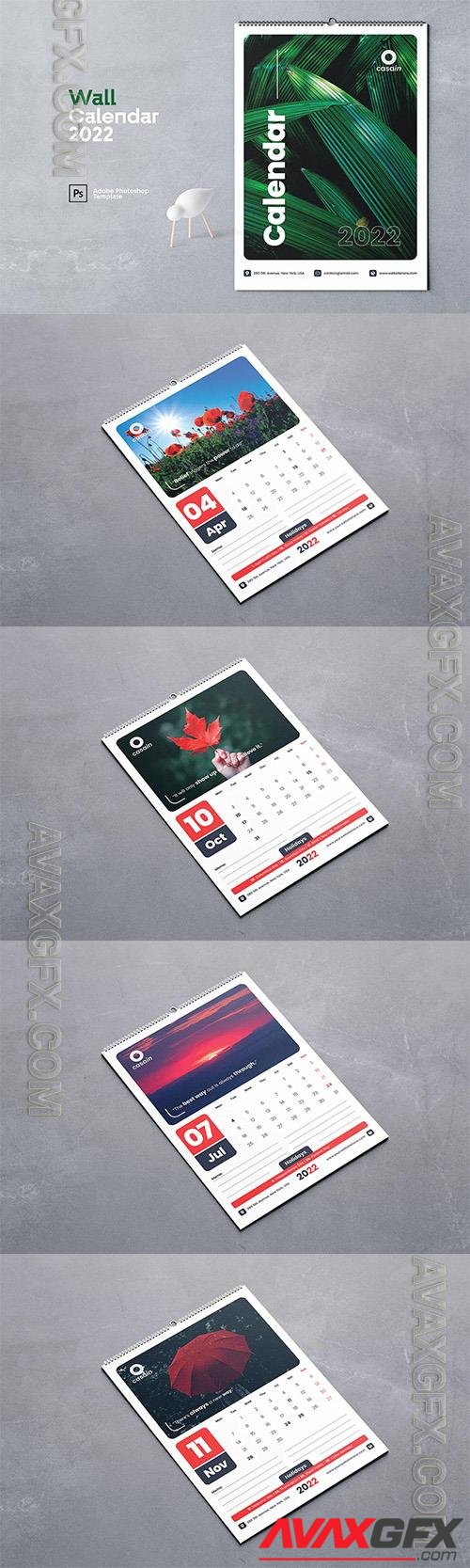 Wall Calendar 2022 MZJW7CM