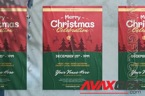 Christmas Celebration Flyer NY6625K