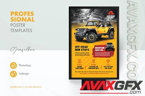 Off Road Poster Templates M53ZLT3
