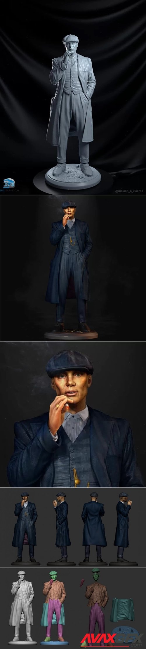 Thomas Shelby Peaky Blinders – 3D Printable STL