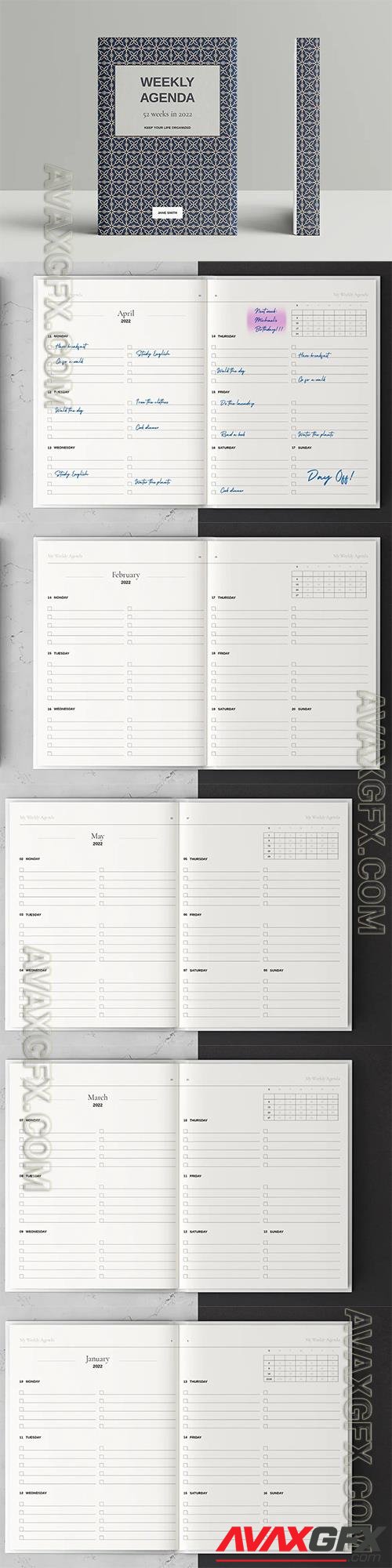 Daily Planner 2022 4V2PDTL