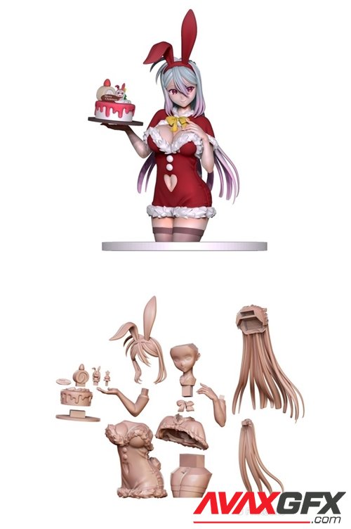 SK Shoko Christmas figurine – 3D Printable STL