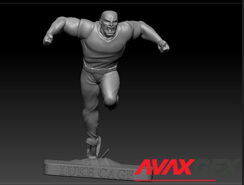 Luke Cage – 3D Printable STL