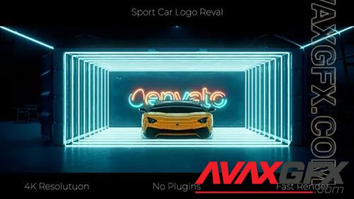 Sport Car Neon Logo 33213440 (VideoHive)