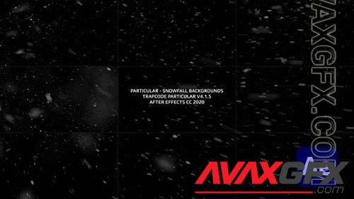 Particular - Snowfall Backgrounds 35122391 (VideoHive)