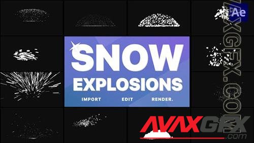 Snow Explosions | After Effects 35118985 (VideoHive)