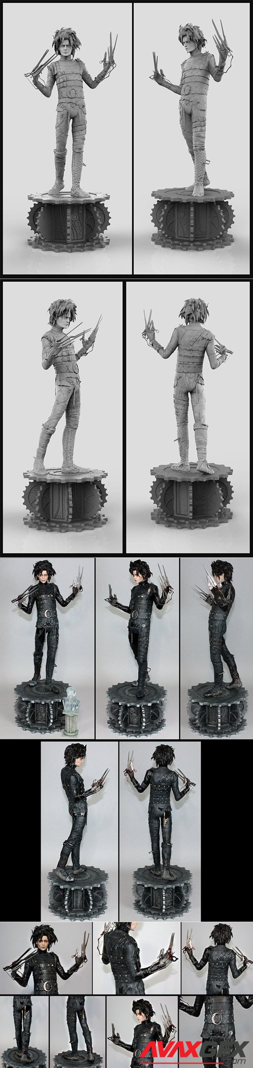 Edward Scissorhands – 3D Printable STL