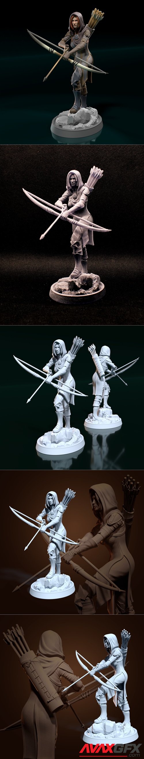 Leliana – 3D Printable STL