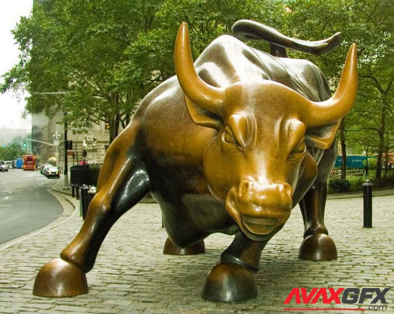 Wall Street Bull 3D Printable STL