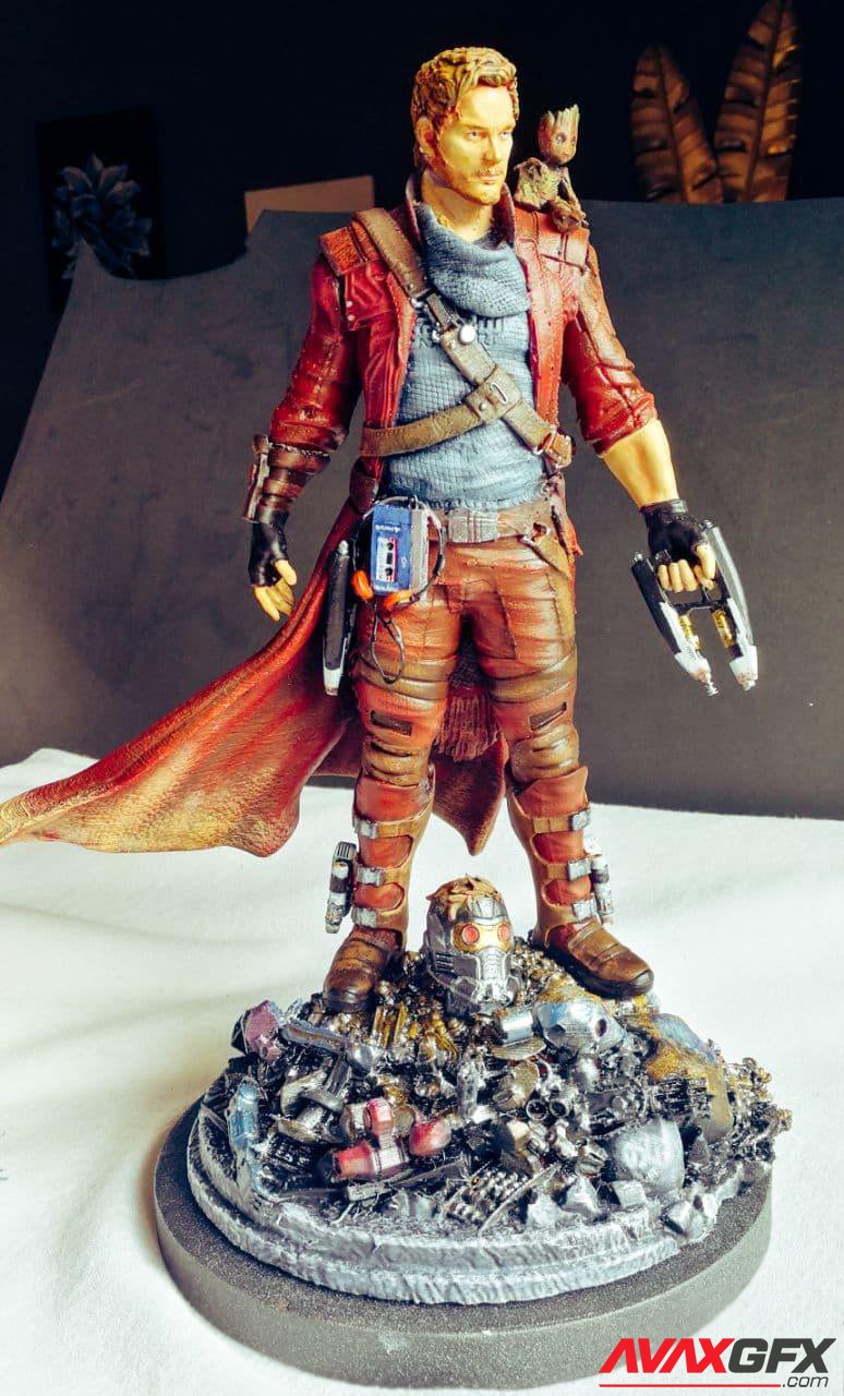 Star Lord – Peter Quill 3D Printable STL