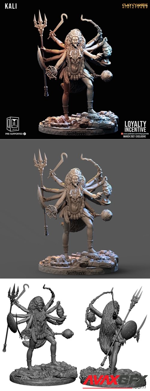 Kali – 3D Printable STL