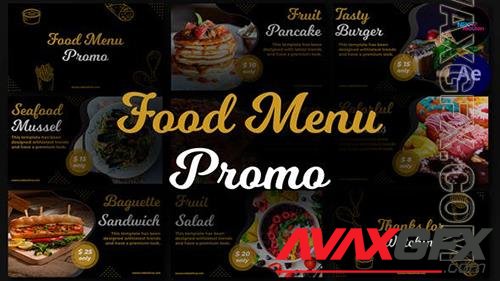Food Menu Promo 35150694 (VideoHive)