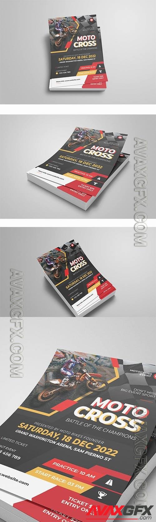 Sport Motocross Flyer