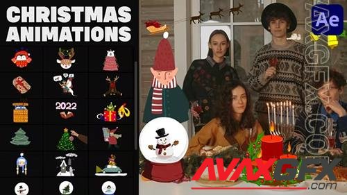 Colorful Christmas Animations for After Effects 35133672 (VideoHive)