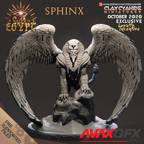 Sphinx – 3D Printable STL