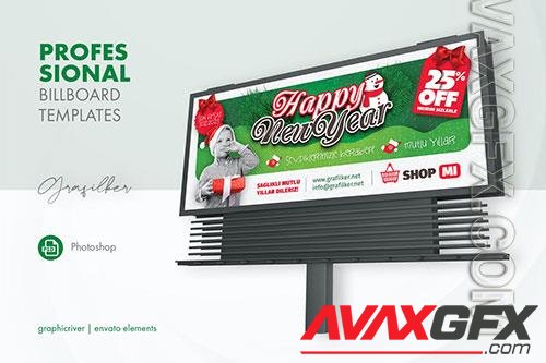 Christmas Shopping Billboard Templates