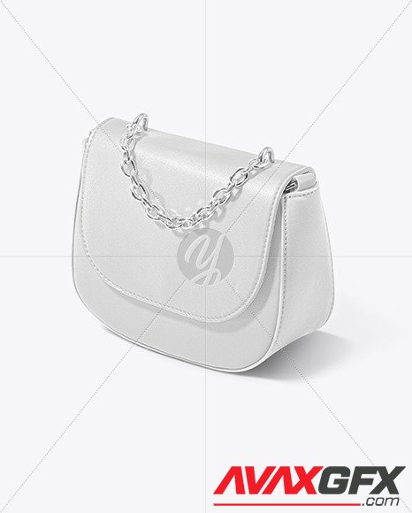 Leather Bag Mockup - Half Side View 87634