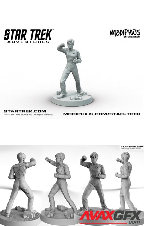 Natasha Yar - Star Trek Adventures – 3D Printable STL